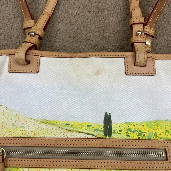 Dooney & Bourke Sunflower Field Tote Bag - Picture 9 of 16